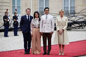 Paris 2024 - Reception At Elysee Prior Opening Ceremony