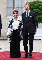 Paris 2024 - Reception At Elysee Prior Opening Ceremony