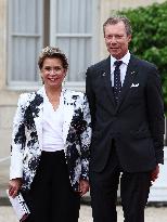 Paris 2024 - Reception At Elysee Prior Opening Ceremony