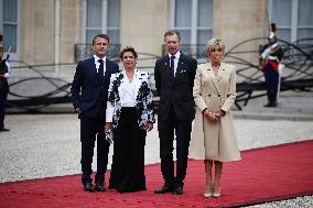 Paris 2024 - Reception At Elysee Prior Opening Ceremony