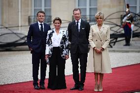 Paris 2024 - Reception At Elysee Prior Opening Ceremony