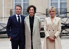 Paris 2024 - Reception At Elysee Prior Opening Ceremony