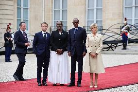 Paris 2024 - Reception At Elysee Prior Opening Ceremony