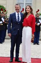 Paris 2024 - Reception At Elysee Prior Opening Ceremony