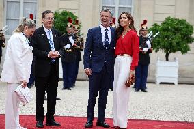 Paris 2024 - Reception At Elysee Prior Opening Ceremony