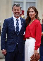 Paris 2024 - Reception At Elysee Prior Opening Ceremony