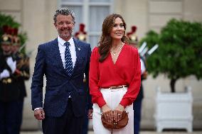 Paris 2024 - Reception At Elysee Prior Opening Ceremony