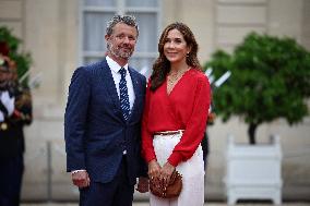 Paris 2024 - Reception At Elysee Prior Opening Ceremony