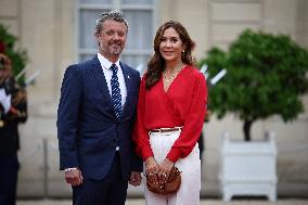 Paris 2024 - Reception At Elysee Prior Opening Ceremony