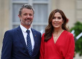 Paris 2024 - Reception At Elysee Prior Opening Ceremony