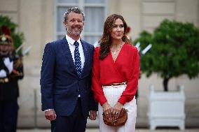 Paris 2024 - Reception At Elysee Prior Opening Ceremony