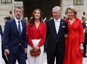 Paris 2024 - Reception At Elysee Prior Opening Ceremony