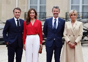 Paris 2024 - Reception At Elysee Prior Opening Ceremony