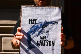 Free Paul Watson Demonstration In Poland