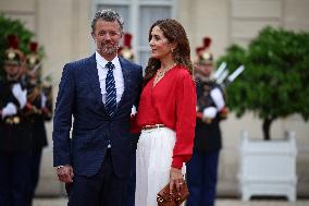 Paris 2024 - Reception At Elysee Prior Opening Ceremony