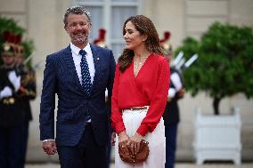 Paris 2024 - Reception At Elysee Prior Opening Ceremony