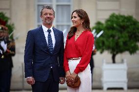 Paris 2024 - Reception At Elysee Prior Opening Ceremony