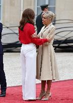 Paris 2024 - Reception At Elysee Prior Opening Ceremony