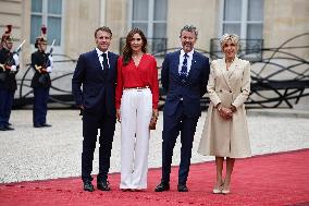 Paris 2024 - Reception At Elysee Prior Opening Ceremony