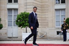 Paris 2024 - Reception At Elysee Prior Opening Ceremony