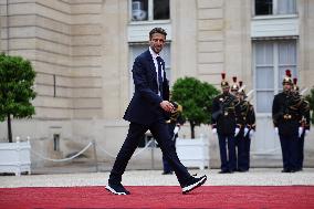 Paris 2024 - Reception At Elysee Prior Opening Ceremony