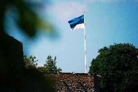 EU Russia Border Crossing In Estonia