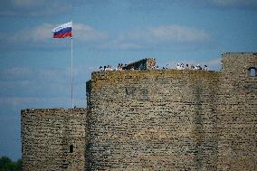 EU Russia Border Crossing In Estonia