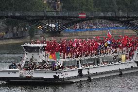 (PARIS2024) FRANCE-PARIS-OLY-OPENING CEREMONY