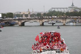 (PARIS2024) FRANCE-PARIS-OLY-OPENING CEREMONY