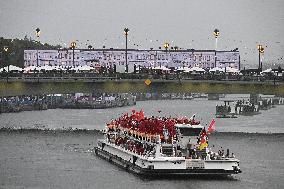 (PARIS2024) FRANCE-PARIS-OLY-OPENING CEREMONY