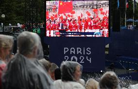 (PARIS2024) FRANCE-PARIS-OLY-OPENING CEREMONY