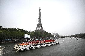 (PARIS2024) FRANCE-PARIS-OLY-OPENING CEREMONY