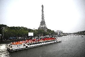 (PARIS2024) FRANCE-PARIS-OLY-OPENING CEREMONY