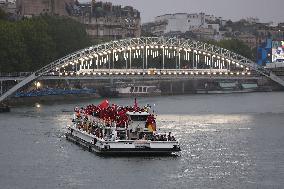 (PARIS2024) FRANCE-PARIS-OLY-OPENING CEREMONY