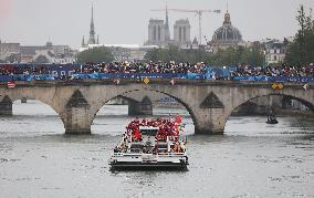 (PARIS2024) FRANCE-PARIS-OLY-OPENING CEREMONY