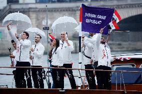 (PARIS2024) FRANCE-PARIS-OLY-OPENING CEREMONY