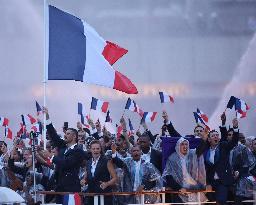 Paris 2024 - Opening Ceremony - French Delegation