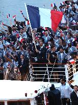 Paris 2024 - Opening Ceremony - French Delegation