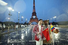 (PARIS2024) FRANCE-PARIS-OLY-OPENING CEREMONY