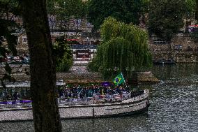 Olympic Games Opening In Seine River