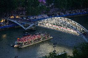 (PARIS2024) FRANCE-PARIS-OLY-OPENING CEREMONY