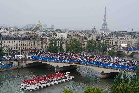 (PARIS2024) FRANCE-PARIS-OLY-OPENING CEREMONY