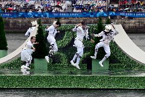 (PARIS2024) FRANCE-PARIS-OLY-OPENING CEREMONY