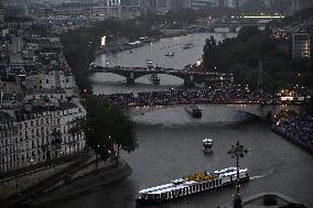 (PARIS2024) FRANCE-PARIS-OLY-OPENING CEREMONY