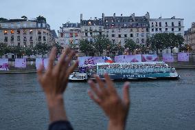 (PARIS2024) FRANCE-PARIS-OLY-OPENING CEREMONY