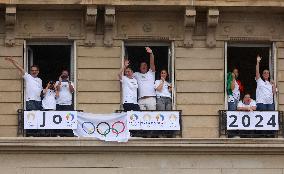 (PARIS2024) FRANCE-PARIS-OLY-OPENING CEREMONY