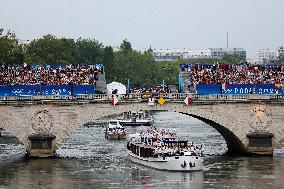 (PARIS2024) FRANCE-PARIS-OLY-OPENING CEREMONY