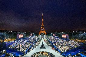 (PARIS2024) FRANCE-PARIS-OLY-OPENING CEREMONY