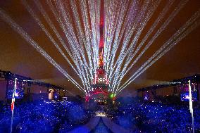 (PARIS2024) FRANCE-PARIS-OLY-OPENING CEREMONY