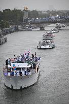 (PARIS2024) FRANCE-PARIS-OLY-OPENING CEREMONY